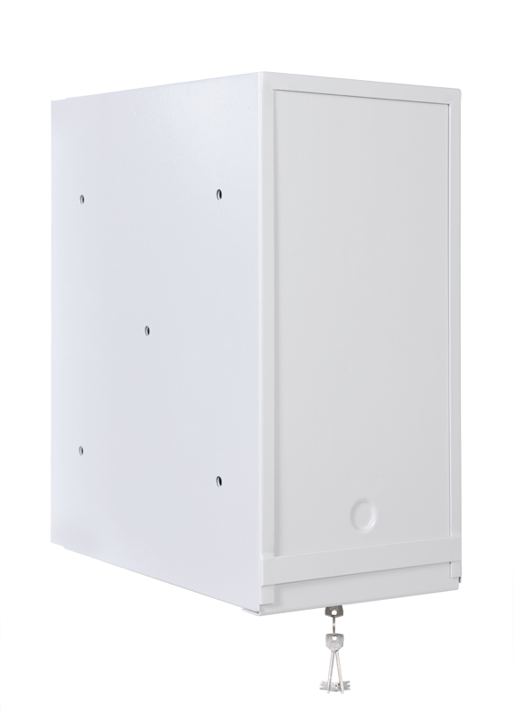 Шкаф телекоммуникационный настенный 9U антивандальный пенального типа (600 × 500)