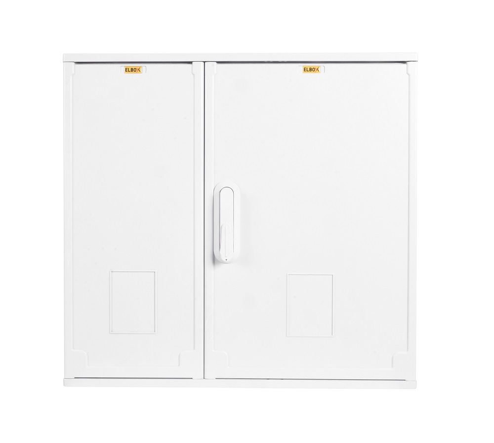 Электротехнический шкаф полиэстеровый IP44 (В600 × Ш600 × Г250) EP с двумя дверьми