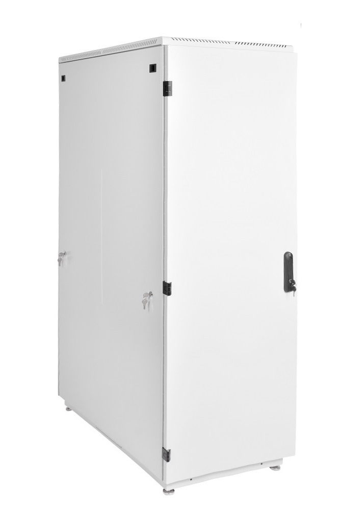 Шкаф телекоммуникационный напольный 47U (800 × 800) дверь металл