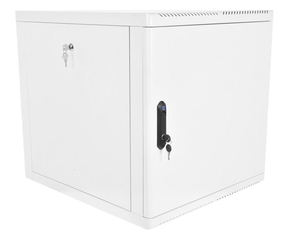 Шкаф телекоммуникационный настенный разборный 12U (600 × 520), съемные стенки, дверь металл