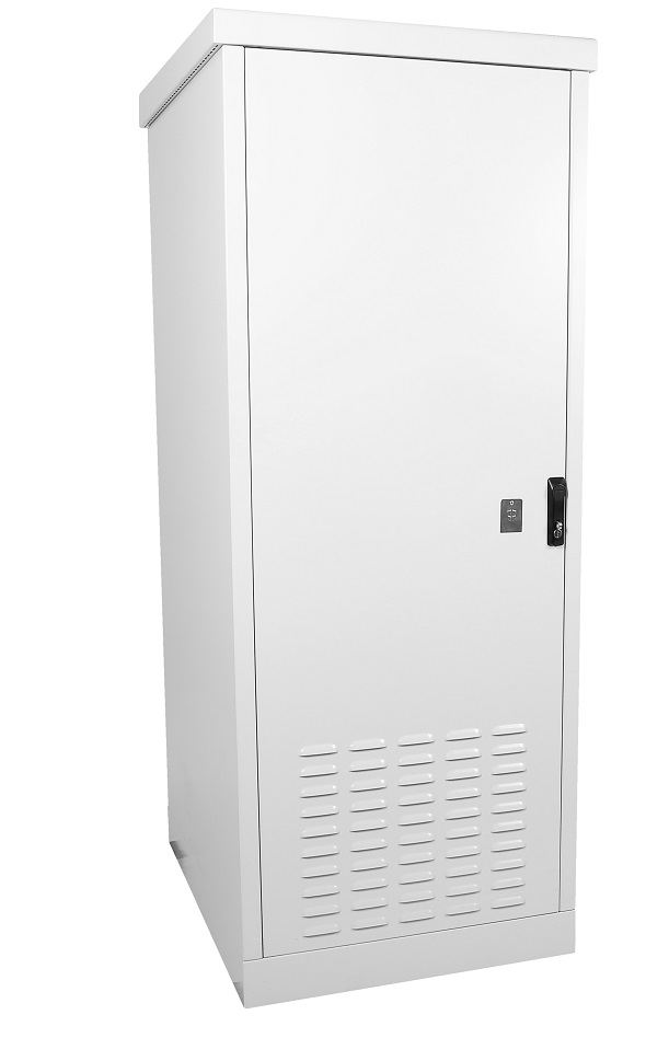 Шкаф уличный всепогодный напольный укомплектованный 12U (Ш700 × Г600), комплектация Т1-IP54