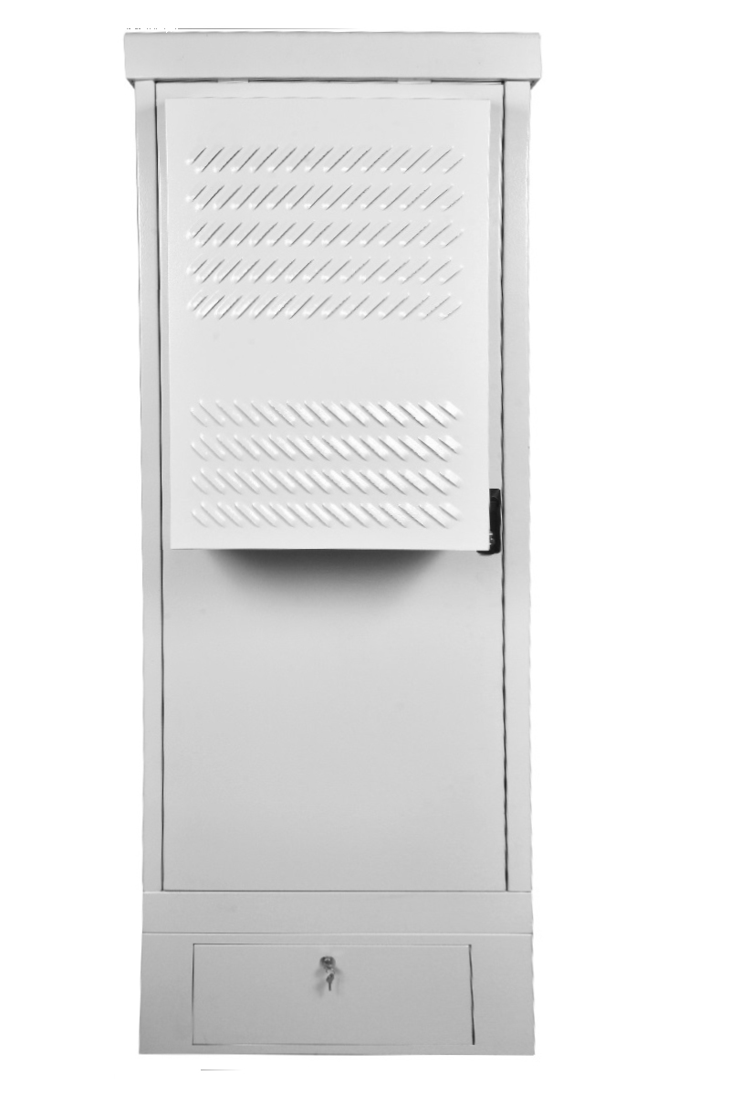 Шкаф уличный всепогодный напольный укомплектованный 18U (Ш700 × Г600), комплектация ТК-IP54