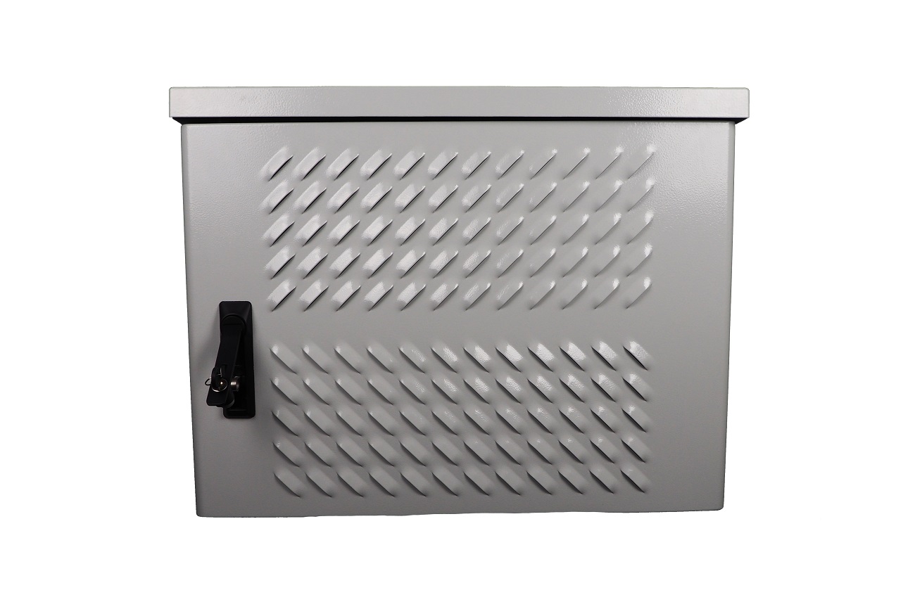 Шкаф уличный всепогодный настенный укомплектованный 12U (Ш600 × Г300), комплектация T1-IP54